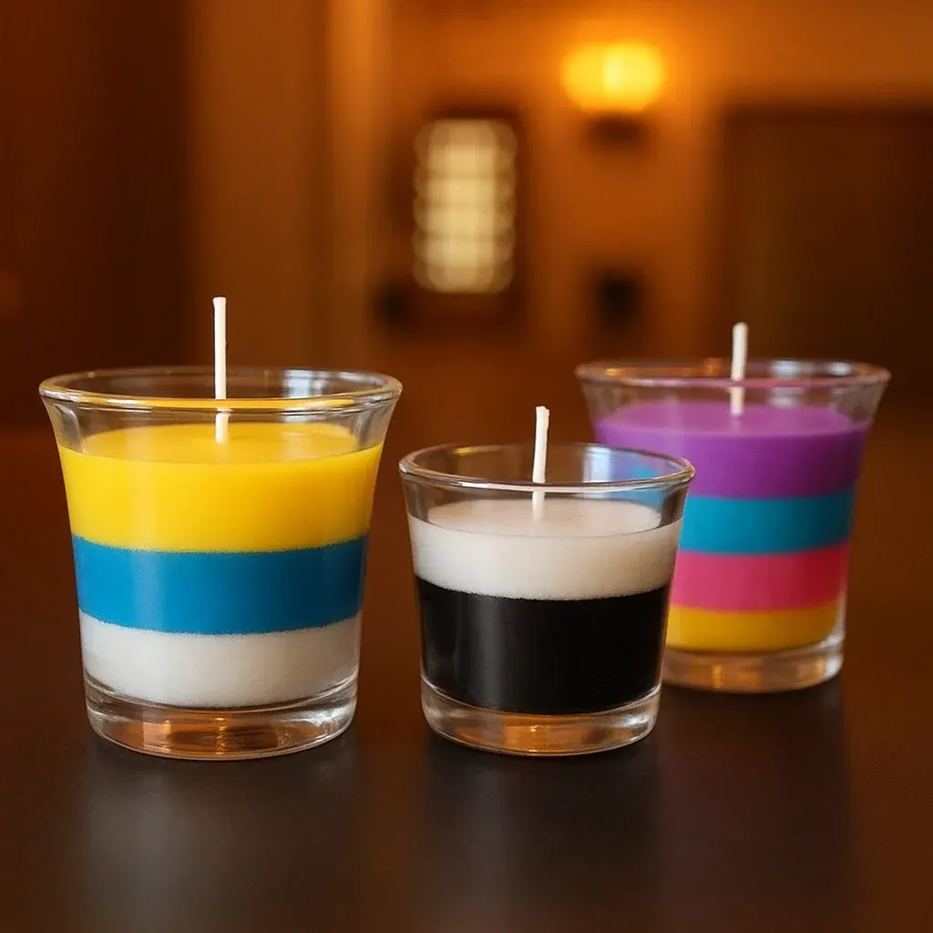 DIY Crayon Candles
